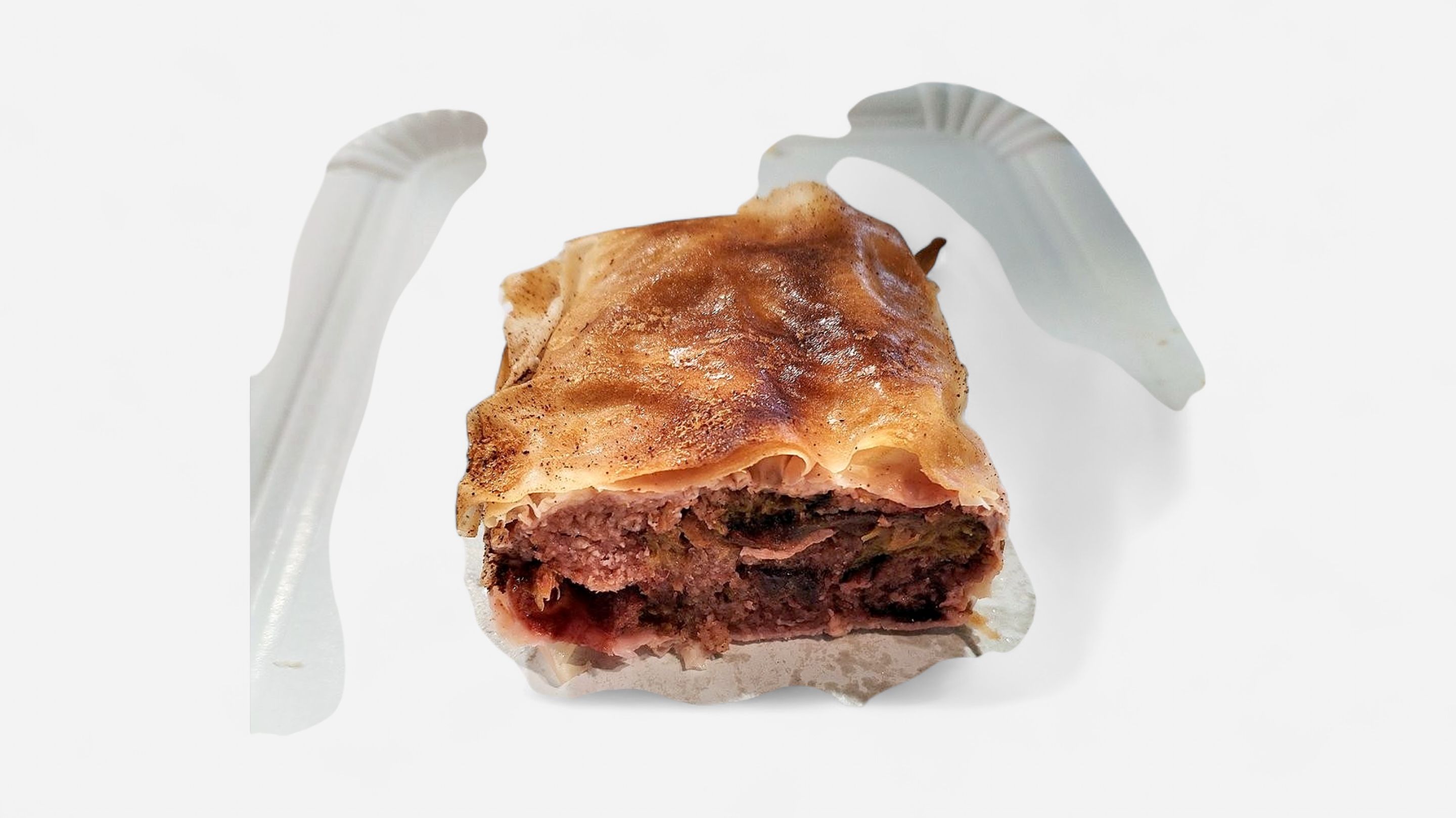 Cukormentes szilvás rétes szelet