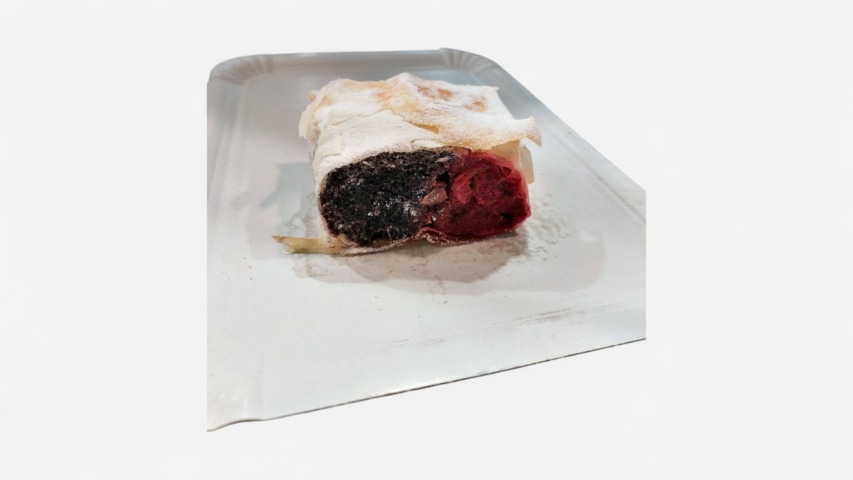 Meggyes-mákos rétes szelet